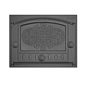 Дверца каминная ДК-2Б (435х332х92) 375х300х40, краш. RLK 315 