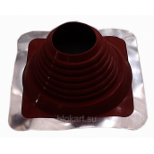 Фланец Мастер Флеш YS-09 620х620 (d 254-467) цв. коричневый (BROWN-P)