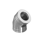 Ф Сэндвич-колено 135 Austenite (304/0,8мм+нерж./Ceramics) Ф150х210