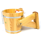 Обливное устройство BentWood из лиственницы малое натуральное 12л