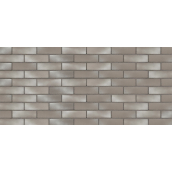 Клинкерная плитка Terramatic, 240*14*71мм Plato Grey AC(серая, оттенок белый, гладкая) 18шт./уп.8104