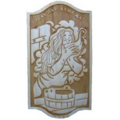 Панно Телу пар, душе жар П-6 (24х14)
