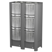 Печь электрическая Костер GeoS-RAIN Pro 18 кВт
