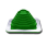 Фланец Мастер Флеш YS-08 435х435 (178-330) цв. зеленый (11) (GREEN-P)