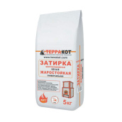 ЗАТИРКА жаростойкая белая 
