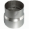 Переходник Д d125(м) х 100(п) (0,8) нерж. ЗЕРК. с конусом