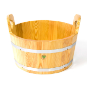 Шайка BentWood лиственница натуральное, 15л